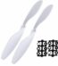 10x45 1045 Propeller props white CW CCW Propeller ABS White