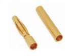 2mm Gold Bullet Connector - Image 2