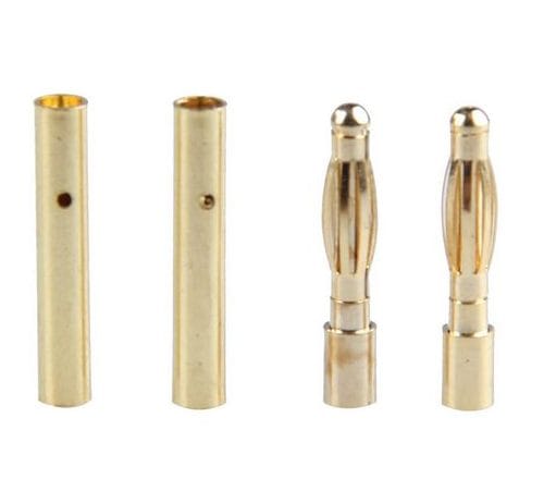 2mm Gold Bullet Connector
