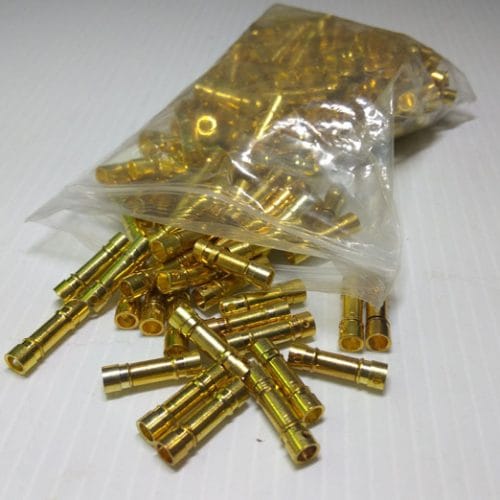 3.5mm Bullet Connectors gold plated