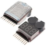 1-8S Battery Voltage Checker & Buzzer ? Low Voltage Alarm for LiPo Batteries - Image 2