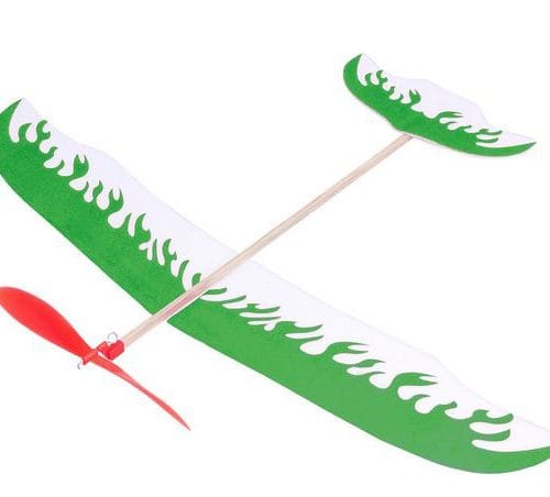 Rubber Powerd Flying Plane