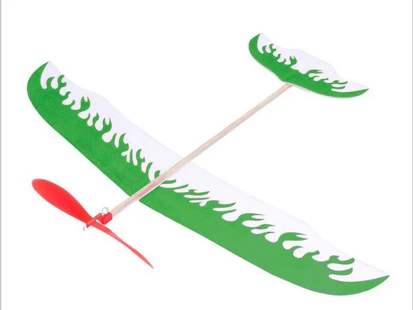 Rubber Powered Flying Plane Kit large