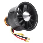 QX Motor 64EDF 12 Blades Electric Ducted Fan (QF2822-3500KV) for RC Jets | High-Performance EDF for Fast Flights