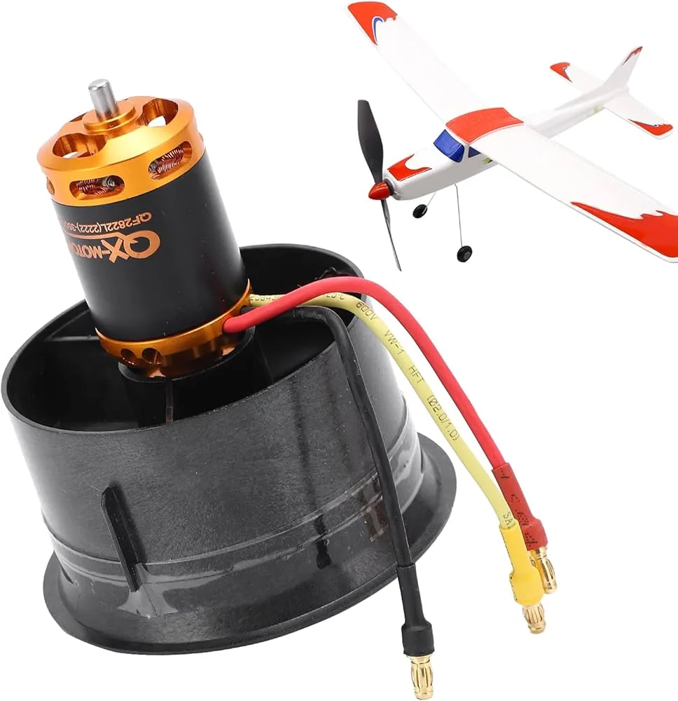 64mm Ducted Fan EDF Unit For RC Model Jets Flyingmachine