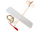 Small Rubber Powered Flying Plane Kit - Image 2