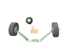 Tricycle Landing Gear Aluminum Front Chassis With Tail Wheel Made In India - Image 4