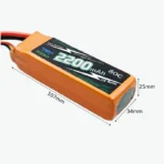 ABSD 2200mah Lipo Battery