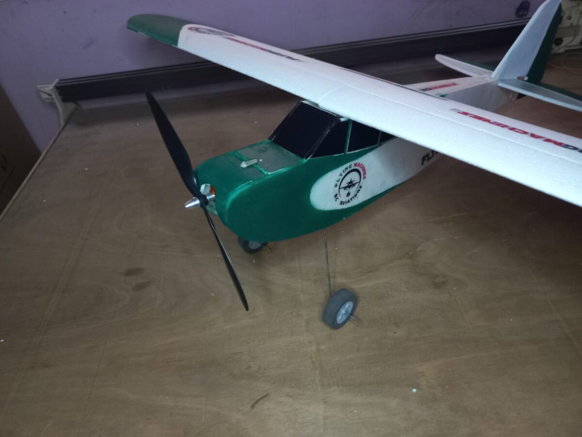 WhatsApp Image 2023-08-14 at 12.49.30 AM FM Simple Cub 1000 Beginner RC plane 1000mm wingspan - Image 7