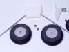 Tricycle Wire Landing Gear with Tail Wheel Made In India (2mm wire Thickness)