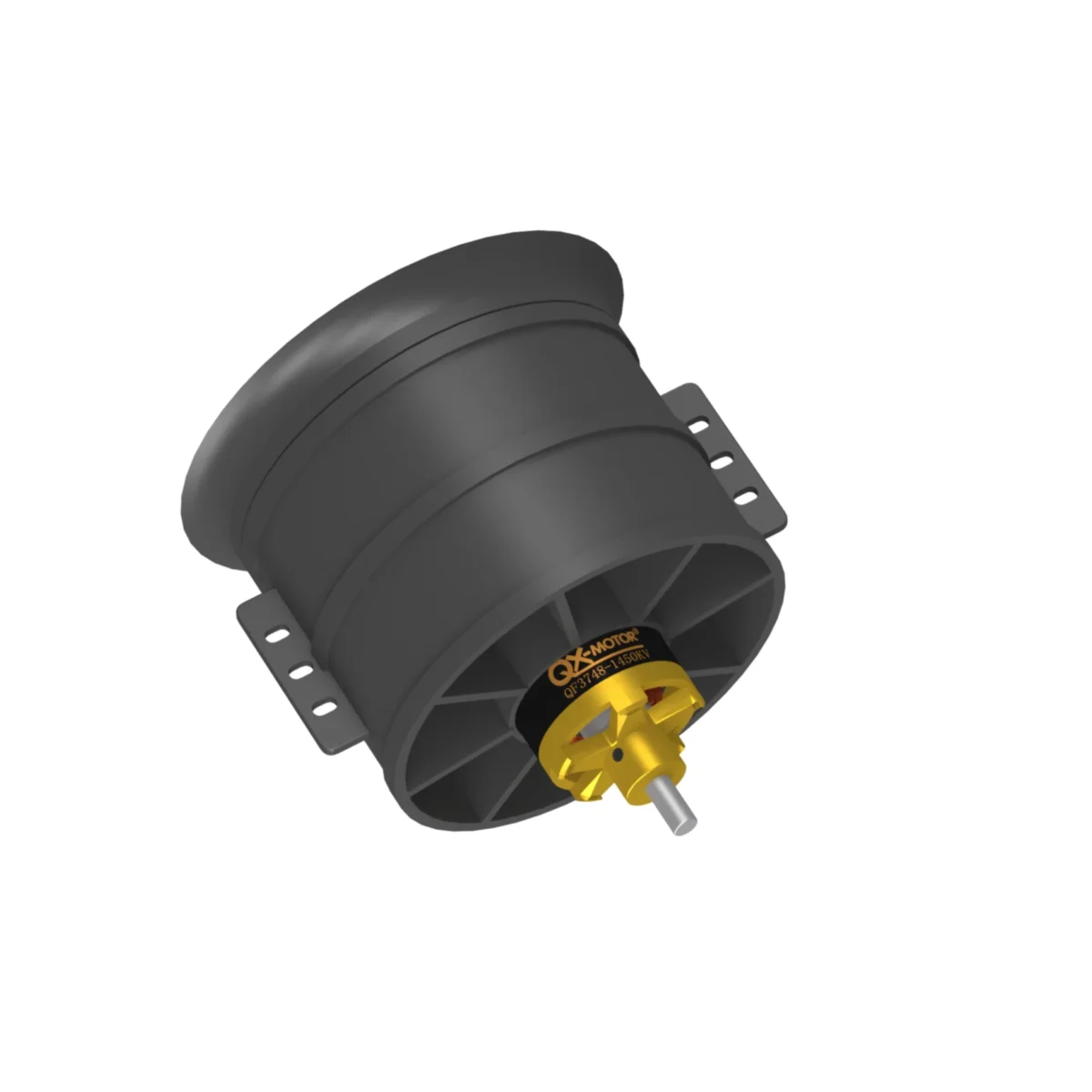 QX Motor 90EDF 12 Blades Electric Ducted Fan (QF3748-1450/1550KV) for Large RC Jets | High-Thrust EDF System - Image 2
