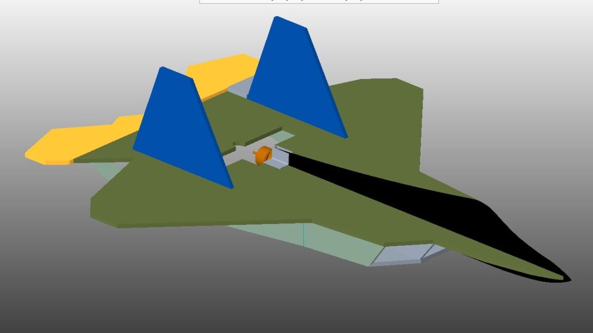 WhatsApp Image 2025-02-11 at 6.52.17 PM F22 Raptor RC Plane DIY Kit – High-Speed Depron Jet for Enthusiasts - Image 3
