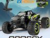 RACENT Crossy 1:16 Scale 4WD Off-Road RC Monster Truck – Up to 30 mph High Speed Ready-to-Run