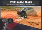 RACENT Crossy 1:16 Scale 4WD Off-Road RC Monster Truck – Up to 30 mph High Speed Ready-to-Run - Image 6