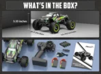 RACENT Crossy 1:16 Scale 4WD Off-Road RC Monster Truck – Up to 30 mph High Speed Ready-to-Run - Image 5