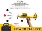 VolantexRC Sport Cub S2 Beginner RC Plane – 3CH RTF Trainer with XPilot Stabilization - Image 3
