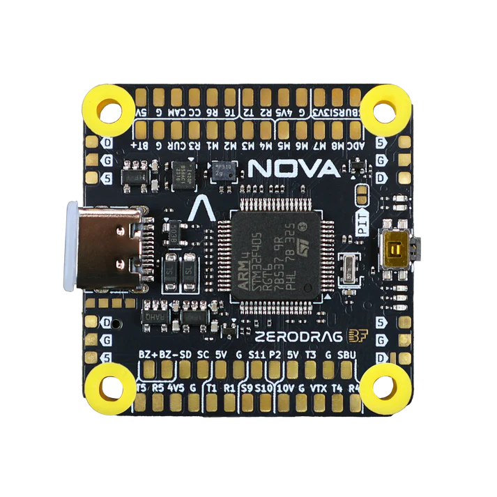 Zerodrag DroneAdda Nexus1 ELRS Aurora Race x Catalyst Racewire LED LEDs Pelican ESC Swift VTX Nexus Boost LOC8 Flight Controller Warp Boost Stack F7 Stack AM32 4 in 1 ESC Nova F4 3