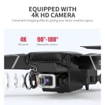 E88 Pro Drone – Upgraded Version 4K Dual Camera Smart Gesture Foldable Quadcopter - Image 4